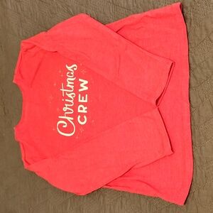 Christmas Crew kids long sleeve t-shirt